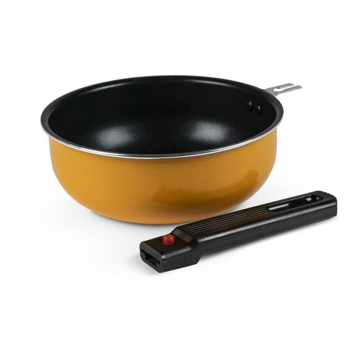 Kampa 18 x 7 cm Camping Saucepan with Removable Handle - Sunset UK Camping And Leisure