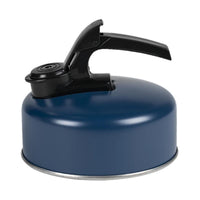 Kampa Billy 1L Midnighr Blue Whisling Camping Boil Kettle