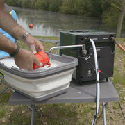 Kampa Geyser LPG Gas Hot Water System Water Heater Shower Kampa - UK Camping And Leisure