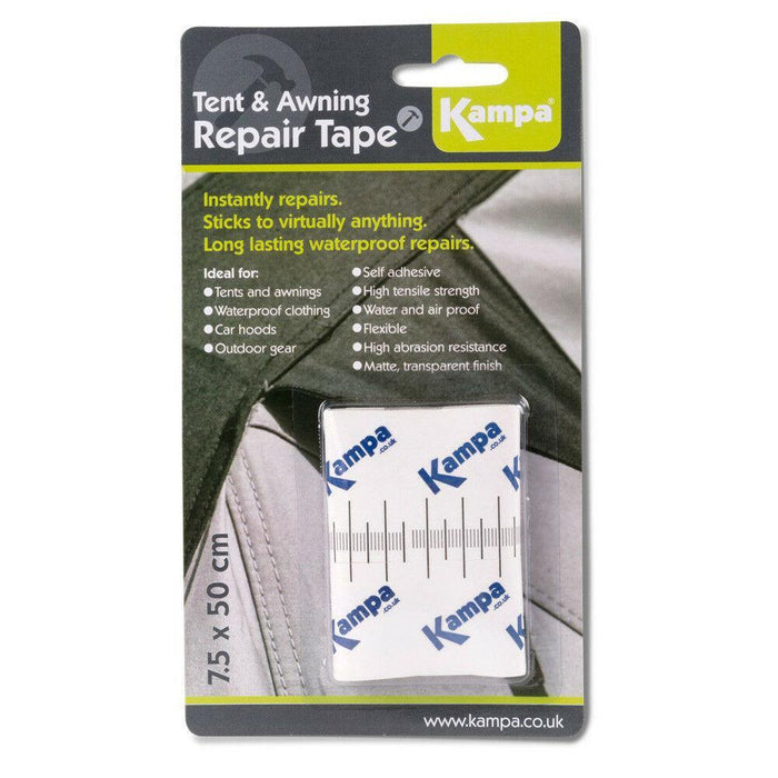 Kampa Tent & Awning Repair Tape Self Adhesive Clear Repair Tape  50cm UK Camping And Leisure