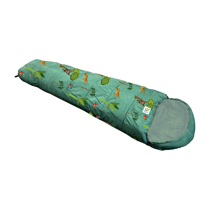 Olpro Kids Jungle patterned sleeping bag Olpro - UK Camping And Leisure