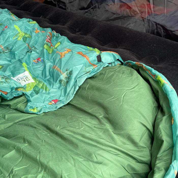 Olpro Kids Jungle patterned sleeping bag Olpro - UK Camping And Leisure