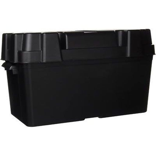 Large 110Ah Leisure Battery Box Enclosure Cover & Strap Motorhome Caravan Camper PLS - UK Camping And Leisure