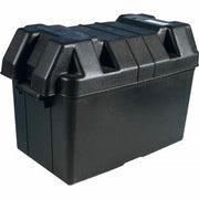 Large 110Ah Leisure Battery Box Enclosure Cover & Strap Motorhome Caravan Camper PLS - UK Camping And Leisure