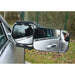 LARGE DUAL GLASS CARAVAN TOWING MIRROR CONVEX AND FLAT GLASS SINGLE MPV SUV 4X4 - UK Camping And Leisure
