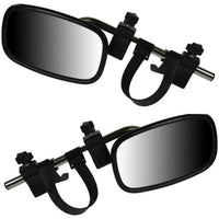 Maypole Pair of Convex Glass Caravan Towing Mirrors Universal Fit