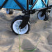 Large Wheel Folding Wagon Pull Along Cart Trolley Garden Camping Festival Beach Leisurewize - UK Camping And Leisure