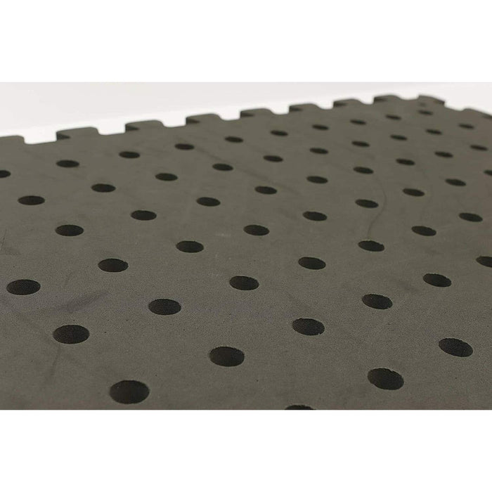 Leisure Black Padded Eva Foam Floor Mat Tiles for Awnings Tents Gyms & Marquees Leisurewize - UK Camping And Leisure