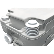 Leisurewize 10L Camping Lightweight Flushing Toilet - GREY Leisurewize - UK Camping And Leisure
