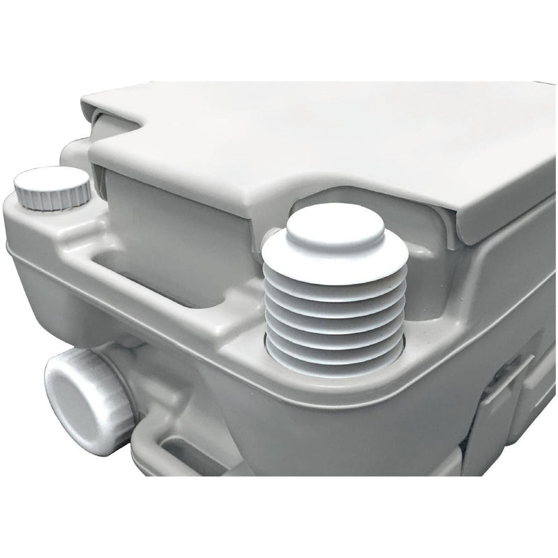 Leisurewize 10L Camping Lightweight Flushing Toilet - GREY Leisurewize - UK Camping And Leisure