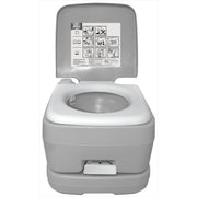 Leisurewize 10L Camping Lightweight Flushing Toilet - GREY Leisurewize - UK Camping And Leisure