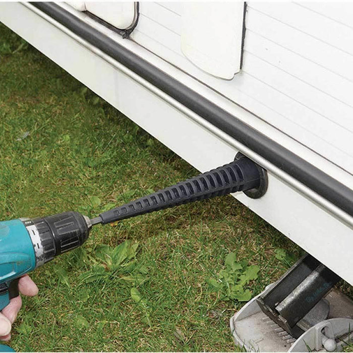 Leisurewize 2 in 1 - 19mm Caravan Steady Leg Winder Leisurewize - UK Camping And Leisure