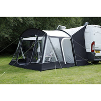 Leisurewize Campervan Mercury 350 Drive Away Pole Awning Low Top 180-210 Charcoal VW T5. T6