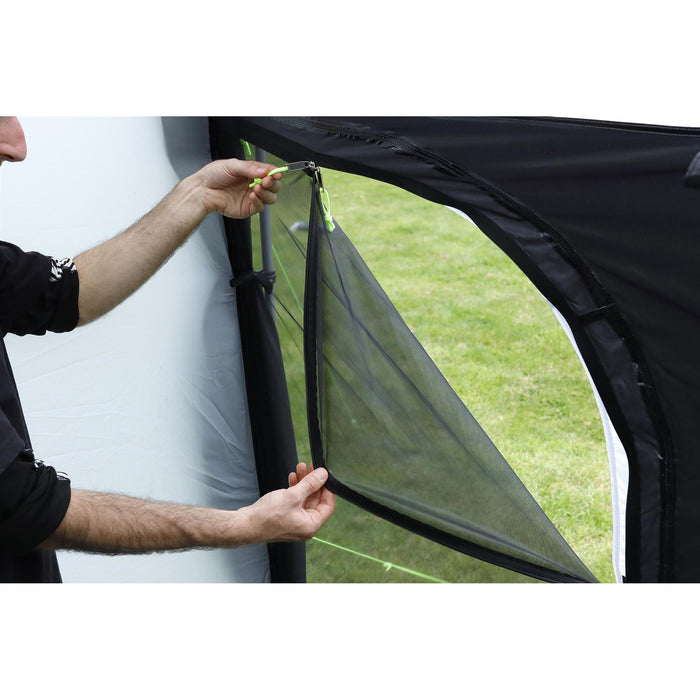 Leisurewize Campervan Mercury 350 Drive Away Pole Awning Low Top 180-210 Charcoal VW T5. T6 UK Camping And Leisure