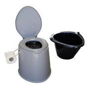 Leisurewize Camping Toilet Lightweight and Portable with Seat Festivals Outdoor Caravan - 5L Leisurewize - UK Camping And Leisure