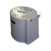 Leisurewize Camping Toilet Lightweight and Portable with Seat Festivals Outdoor Caravan - 5L Leisurewize - UK Camping And Leisure