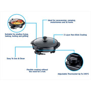 Leisurewize Electric Cooking Pan Leisurewize - UK Camping And Leisure