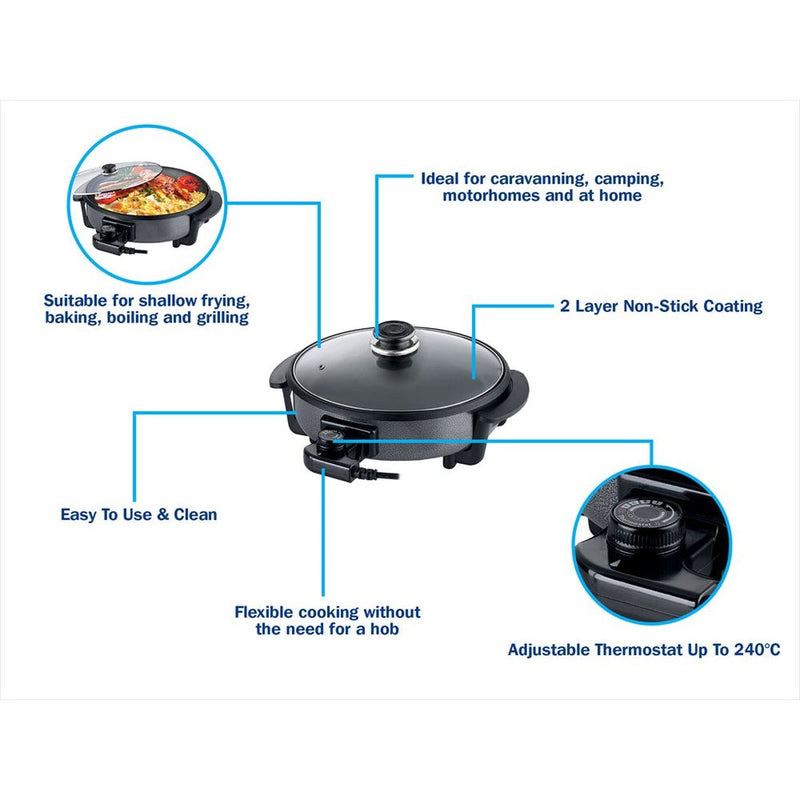 Leisurewize Electric Cooking Pan Leisurewize - UK Camping And Leisure