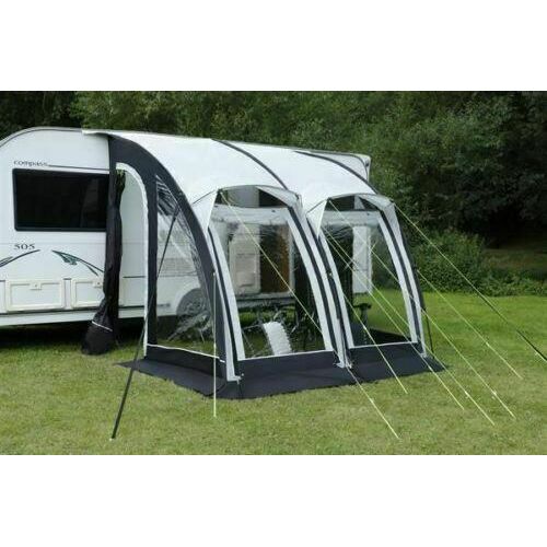 Leisurewize Ontario 20-260 Lightweight Caravan Poled Porch Awning Charcoal 2022 Leisurewize - UK Camping And Leisure