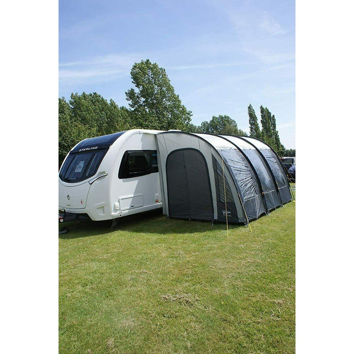 Leisurewize Ontario Ultimate Caravan Poled Porch Awning 390cm Charcoal 2022 Leisurewize - UK Camping And Leisure