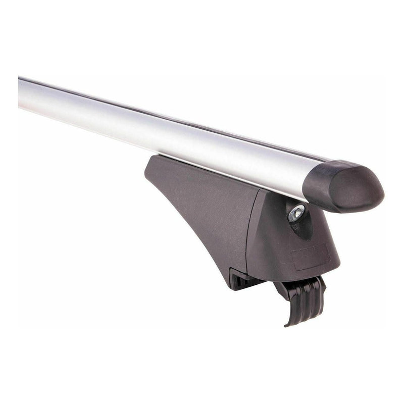 Locking Car Roof Bars Cross for Profile Flush Rails 1.35m 90kg Summit - UK Camping And Leisure