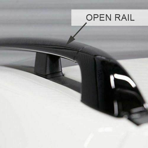 Locking Universal Aluminium Car Roof Bars Cross Rack 1.2M For Raised Rails 90kg Maypole - UK Camping And Leisure