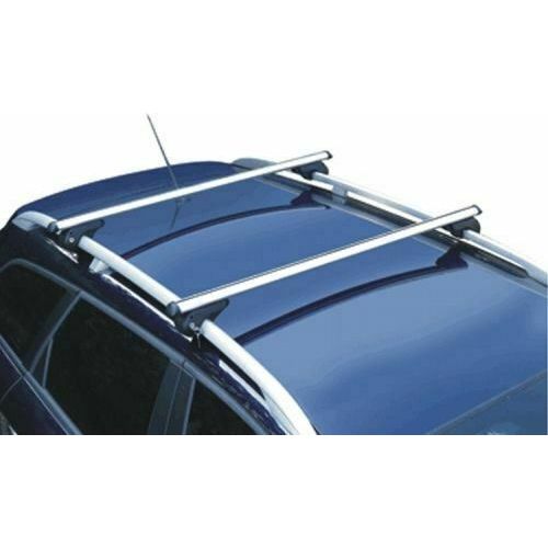 Locking Universal Aluminium Car Roof Bars Cross Rack 1.2M For Raised Rails 90kg UK Camping And Leisure