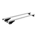 Locking Universal Aluminium Car Roof Bars Cross Rack 1.35M For Flush & Raised Rails 75kg Maypole - UK Camping And Leisure