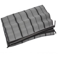 Luxury Awning Carpet 2.5 x 3.5m Moroccan Style Padded Ground Sheet H/D Grey PLS