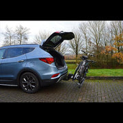 M-Way Towball Mounted Car Rear Tow Bar Cycle Holder 2 Bike Carriers with Electrics Maypole - UK Camping And Leisure