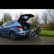 M-Way Towball Mounted Car Rear Tow Bar Cycle Holder 2 Bike Carriers with Electrics Maypole - UK Camping And Leisure