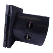 Mains 230V 16A Flush Hook Up Socket Caravan Motorhome Camper Van RV Black Powerpart - UK Camping And Leisure