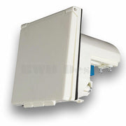 Mains 230V 16A Flush Hook Up Socket White Caravan VW Camper Van VW RV Motorhome Powerpart - UK Camping And Leisure