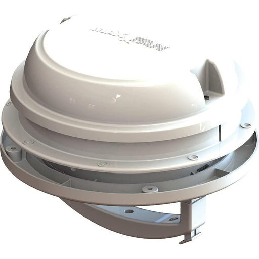 Maxxair Maxxfan Dome Vent 12V Fan White Campervan Motorhome Bathroom Roof/Wall UK Camping And Leisure