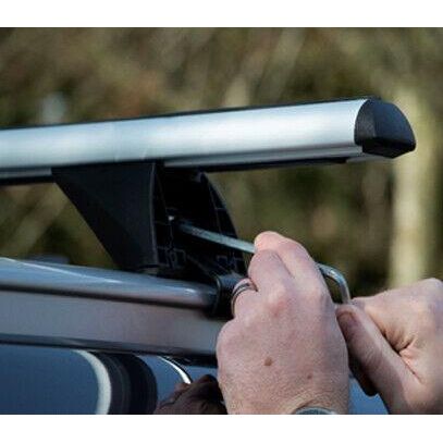Maypole 1.2m Car Roof Bars for Profile Flush Rails Maypole - UK Camping And Leisure