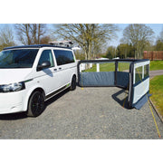 Maypole 3 Panel Inflatable Windbreak 600cm Maypole - UK Camping And Leisure