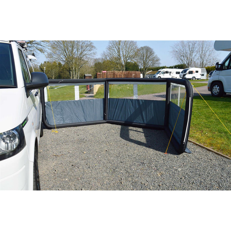 Maypole 3 Panel Inflatable Windbreak 600cm Maypole - UK Camping And Leisure