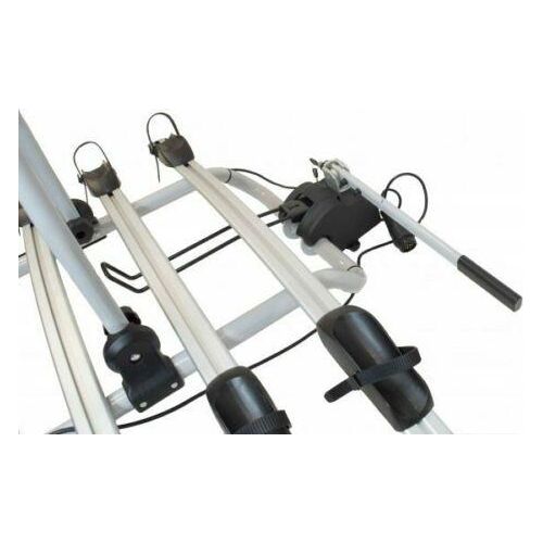 Maypole 4 Bike Carrier Towbar Towball Rear Cycle Rack BC3024 with Lights UK Camping And Leisure