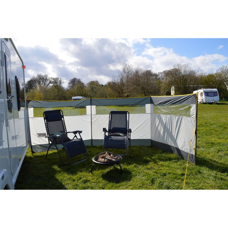 Maypole 4 Pole 3 Panel Strong Windbreak Maypole - UK Camping And Leisure