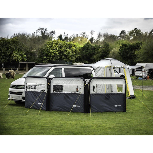 Maypole Air Shield Inflatable Camping Modular Windbreak - 3 Panel UK Camping And Leisure