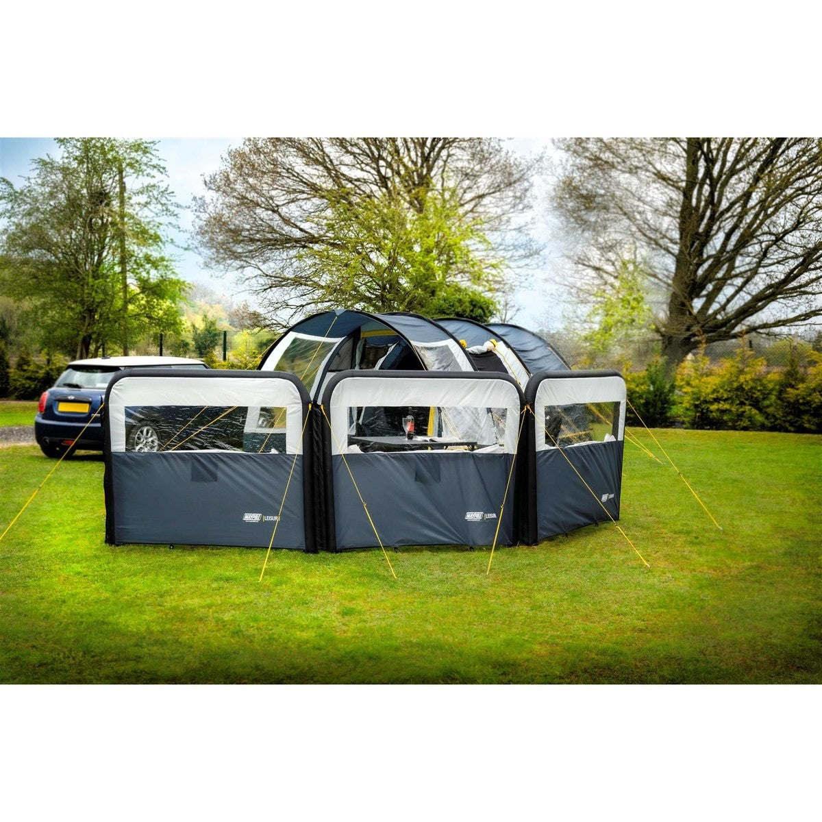 Maypole Air Shield Inflatable Camping Modular Windbreak - 3 Panel — UK ...
