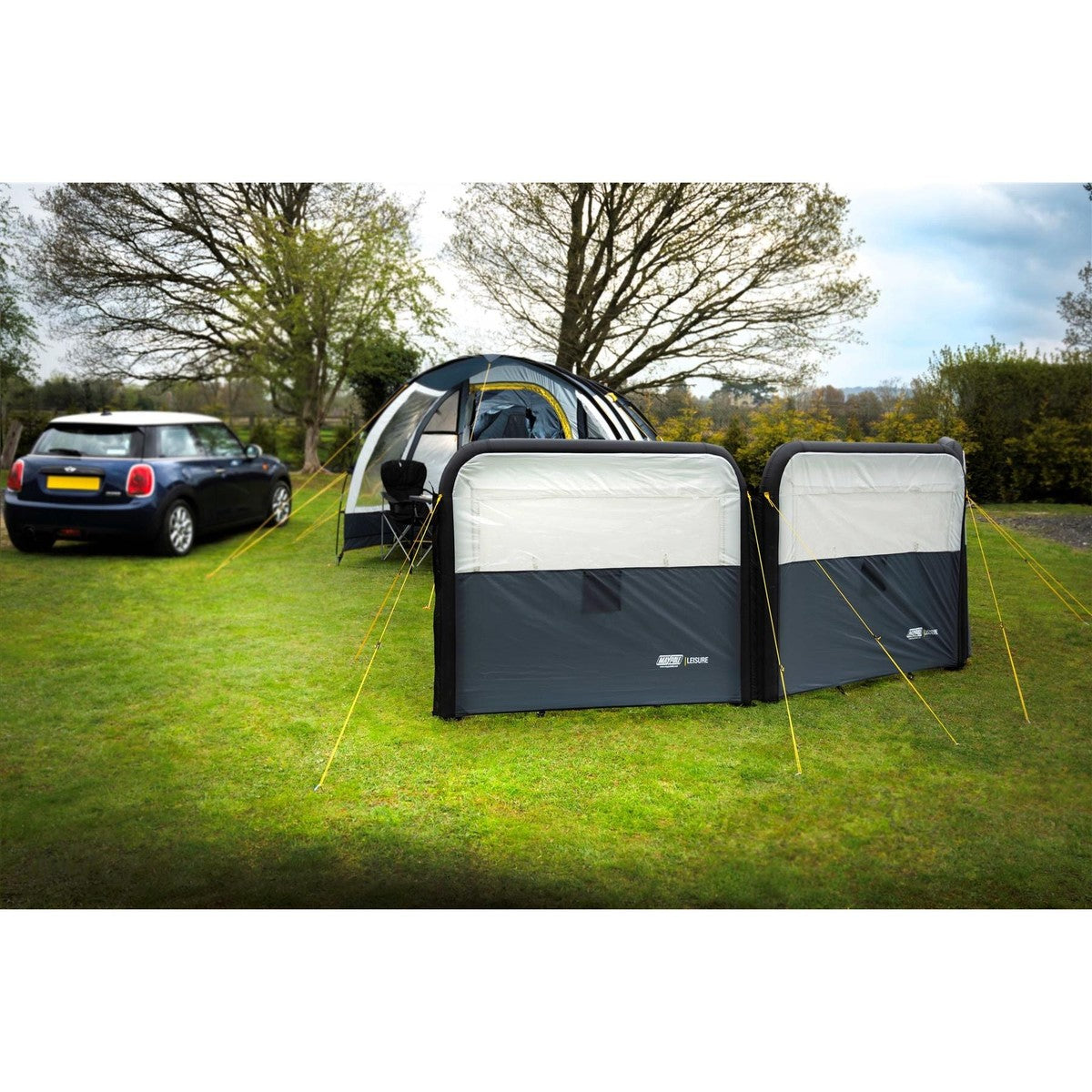 Maypole Air Shield Inflatable Camping Modular Windbreak - 3 Panel — UK ...