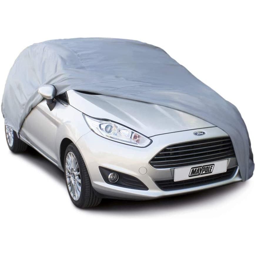 Maypole Breathable Water Resistant Fabric Car Full Cover Medium MP9861 Upto 14ft Maypole - UK Camping And Leisure