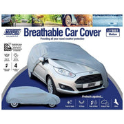 Maypole Breathable Water Resistant Fabric Car Full Cover Medium MP9861 Upto 14ft Maypole - UK Camping And Leisure