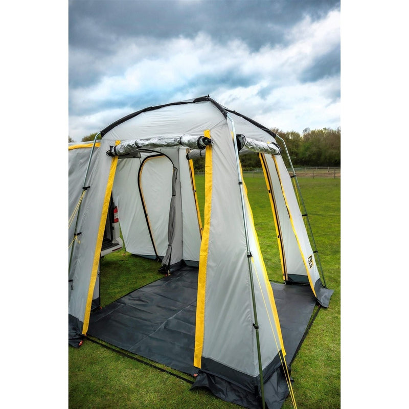 Maypole Broadway Poled Tailgate Awning for Campervan Maypole - UK Camping And Leisure