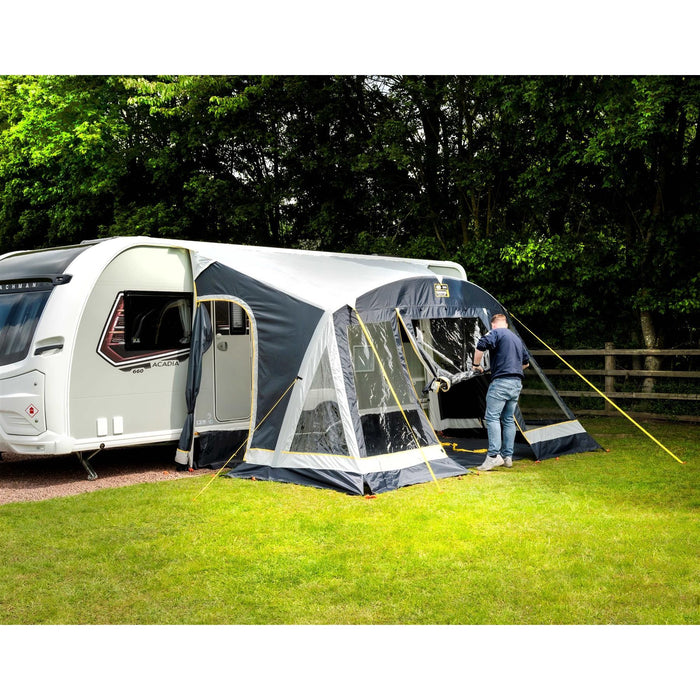 Maypole Caravan Stoneleigh AIr Inflatable 390cm Porch Awning MP9555 Maypole - UK Camping And Leisure