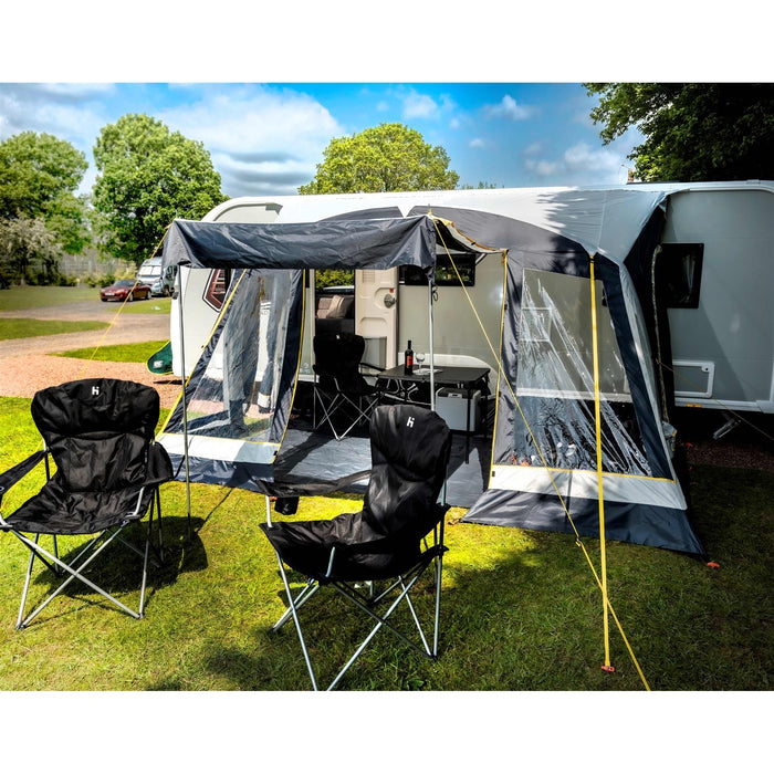 Maypole Caravan Stoneleigh AIr Inflatable 390cm Porch Awning MP9555 Maypole - UK Camping And Leisure