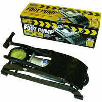 Maypole Heavy Duty Single Gauge Compact Foot Pump For Car Bycycle Tyres MP790