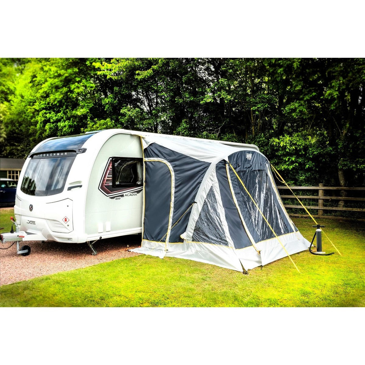 Maypole Inflatable Campsite Air Porch Awning For Caravans & Motorhomes ...