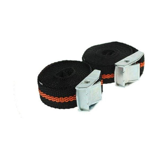 Maypole Luggage Straps with Cam Buckle - 2.5m x 25mm - Pack of 2 MP6072 UK Camping And Leisure